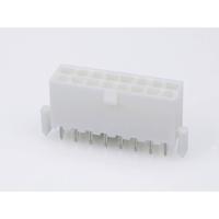 Molex 39299166 Female header, inbouw (standaard) Totaal aantal polen: 16 Rastermaat: 4.20 mm Inhoud: 1 stuk(s) Tray