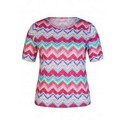Rabe - Roze | Dames | Top | Roze | 48 | regular | Kamst mode