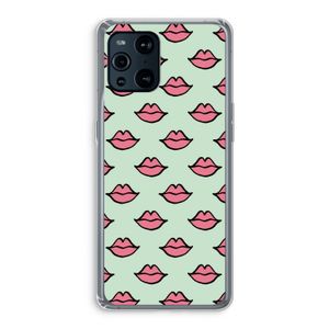 Lipjes: Oppo Find X3 Transparant Hoesje