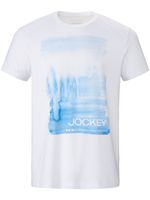 Pyjamashirt korte mouwen Van Jockey wit - thumbnail