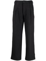 Maharishi pantalon à effet texturé - Noir
