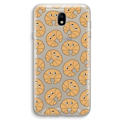 Croissant: Samsung Galaxy J7 (2017) Transparant Hoesje