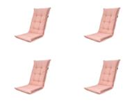 Kussen hoog ca. 123x50 cm Napels salmone water repellent coating (4 stuks) Madison - Madison