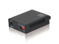 LevelOne FVT-2401 netwerk media converter 100 Mbit/s 1310 nm Single-mode Zwart - thumbnail