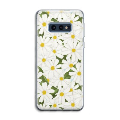 Summer Daisies: Samsung Galaxy S10e Transparant Hoesje