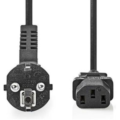 Nedis Stroomkabel Type F (CEE 7/7) Male IEC-320-C13 3 m