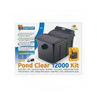 Superfish Pondclear Kit 12000 - 29W Energiezuinige Pomp en 13W UVC, voor Vijvers tot 12000L