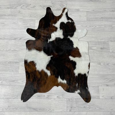 Kleine koeienhuid bruin wit zwart (Normandiër) 90x60cm