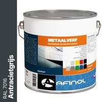 Afinol Metaalverf Antracietgrijs (RAL 7016) 2,5 liter