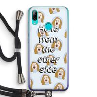 Hello: Huawei P Smart (2019) Transparant Hoesje met koord