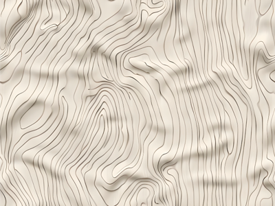 Abstracte lijnen vinyl tapijt beige