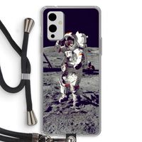 Spaceman: OnePlus 9 Transparant Hoesje met koord