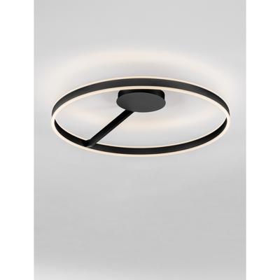Lyora PlafondlampBianco zwart Ø 80cm - 9060287