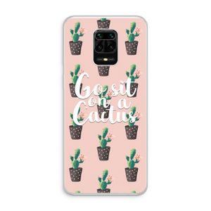 Cactus quote: Xiaomi Redmi Note 10 Lite Transparant Hoesje
