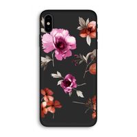 Geschilderde bloemen: iPhone XS Biologisch afbreekbaar hoesje