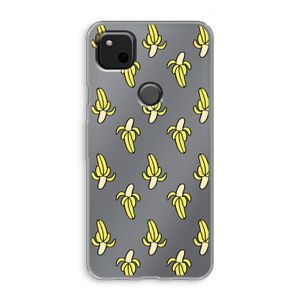 Bananas: Google Pixel 4a Transparant Hoesje