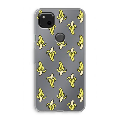Bananas: Google Pixel 4a Transparant Hoesje