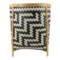 Mand van Rotan en Gerecycled Plastic op Pootjes (46 cm)