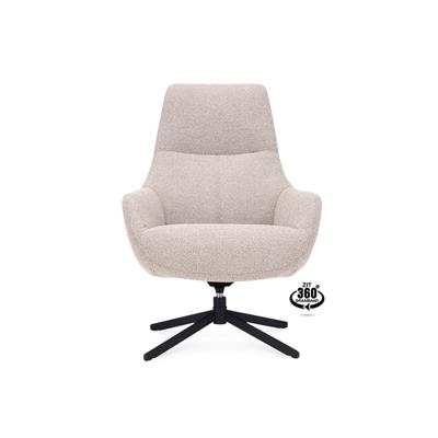 Haluta Draaibare Fauteuil Vance - Naturel