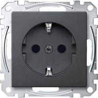 Merten MEG2400-0414 Wandcontactdoos System M Antraciet 1 stuk(s)