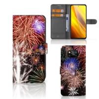 Xiaomi Poco X3 | Poco X3 Pro | Wallet Case | met Pasjes | Vuurwerk