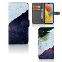 Samsung Galaxy M14 | Book Case | Sea in Space Samsung Galaxy M14 | Book Case | Sea in Space