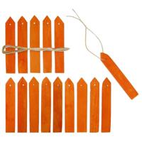 Nature Fruitboom etiketten - 45x stuks - 10 cm - planten en bomen labels
