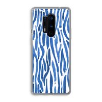 Blauwe nerven: OnePlus 8 Pro Transparant Hoesje
