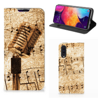 Samsung Galaxy A50 Stand Case Bladmuziek