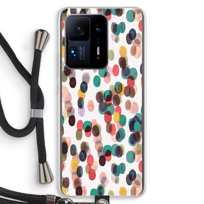 Tropical Dots: Xiaomi Mi Mix 4 Transparant Hoesje met koord