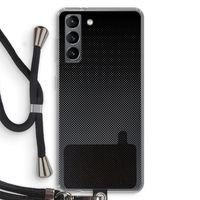 Musketon Halftone: Samsung Galaxy S21 Transparant Hoesje met koord