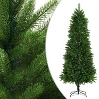 VidaXL Kunstkerstboom met levensechte naalden 240 cm groen