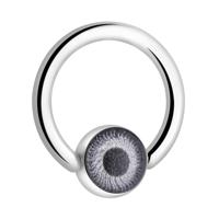 Eye-Ball Closure Ring Piercingringen