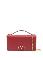 Valentino Garavani pochette VLogo à bride en chaîne - Rouge