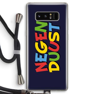 90's One: Samsung Galaxy Note 8 Transparant Hoesje met koord