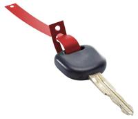EICHNER Key fob red 1000 pcs on roller