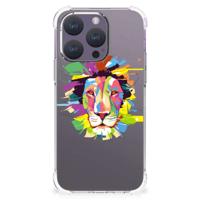 iPhone 15 Pro Stevig | Bumper Hoesje | Lion Color