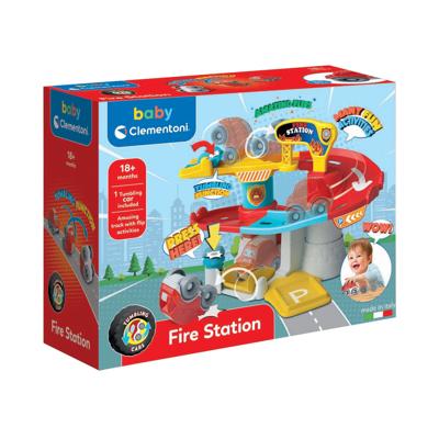 Clementoni baby garage brandweerkazerne licht en geluid