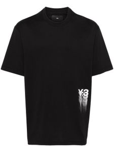 Y-3 t-shirt GFX SS en coton - Noir