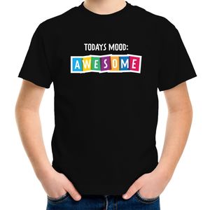 Awesome fun t-shirt zwart voor kids XL (158-164)  -