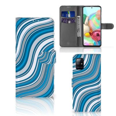 Samsung Galaxy A71 | Telefoon Hoesje | Waves Blue