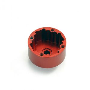 Fastrax aluminium diff housing - Arrma Kraton 1/8 - Rood