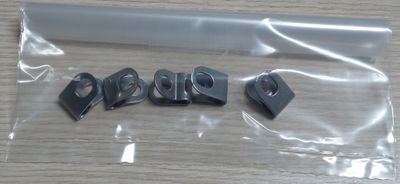 Eurofender Rvs bevestigingsclip voor spatbordstang - 5 stuks