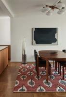 Layered - Vloerkleed Stig Lindberg Trellis Rug Claret Red - Layered - Vloerkleed Stig Lindberg Trellis Rug Claret Red -