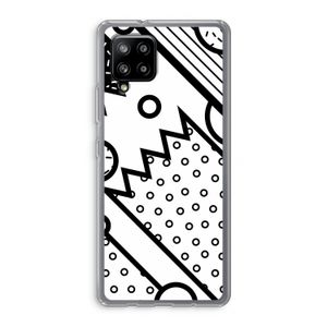 Pop Art #4: Samsung Galaxy A42 5G Transparant Hoesje