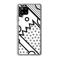 Pop Art #4: Samsung Galaxy A42 5G Transparant Hoesje