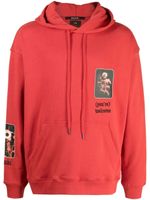 Ksubi graphic-print cotton hoodie - Rouge