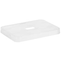 Sunware Sigma Home Deksel Opbergbox 5L 24x16.5x2.5 cm Transparant
