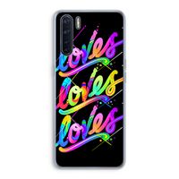 Loves: Oppo A91 Transparant Hoesje