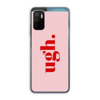 Ugh: Xiaomi Poco M3 Pro 5G Transparant Hoesje